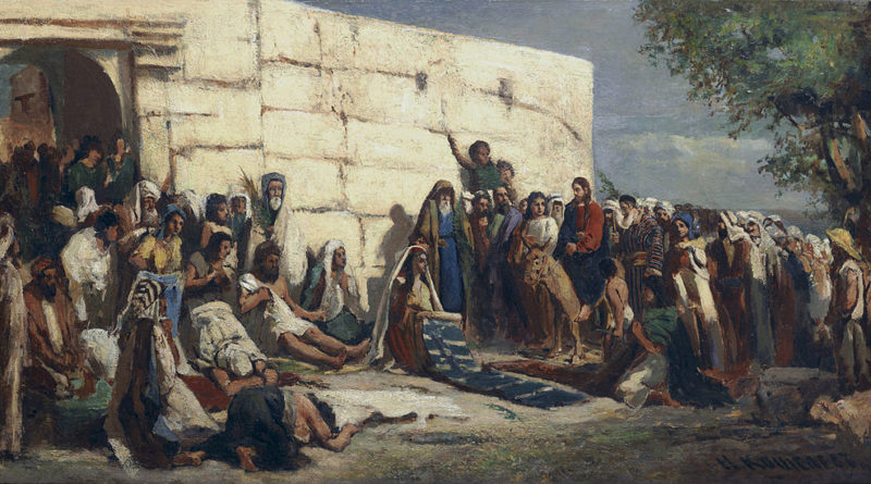 Triumphal entry into Jerusalem: Nikolay Koshelev