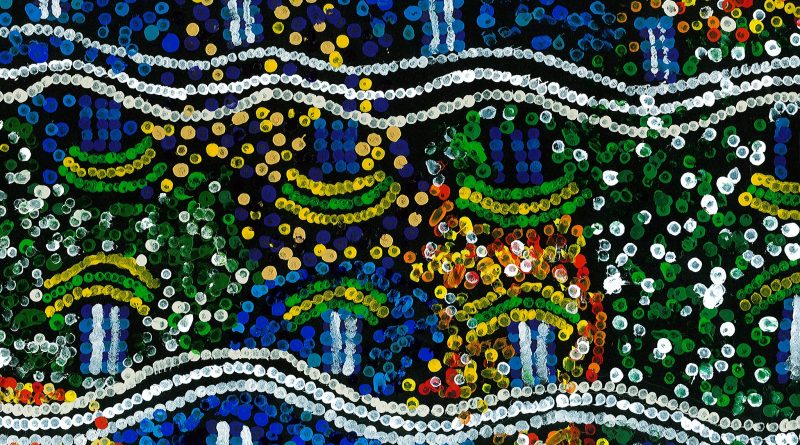 "Aboriginal Art - Christian", Flikr, by Peter Pikous
