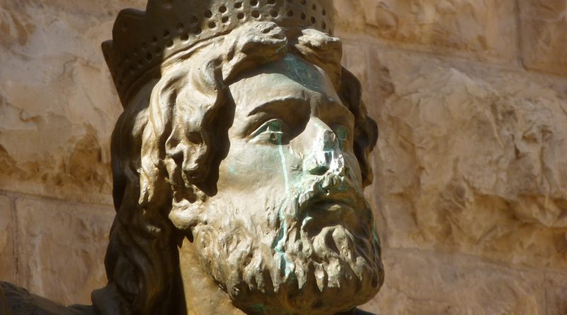 King David by Alexander Dyomin at Mount Zion